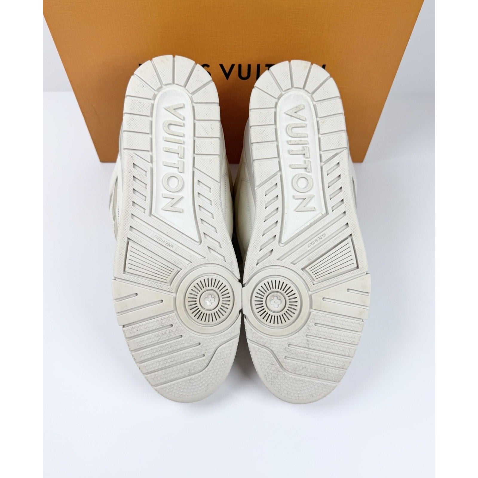 Size 10LV/11US - Louis Vuitton Skate White Trainers
