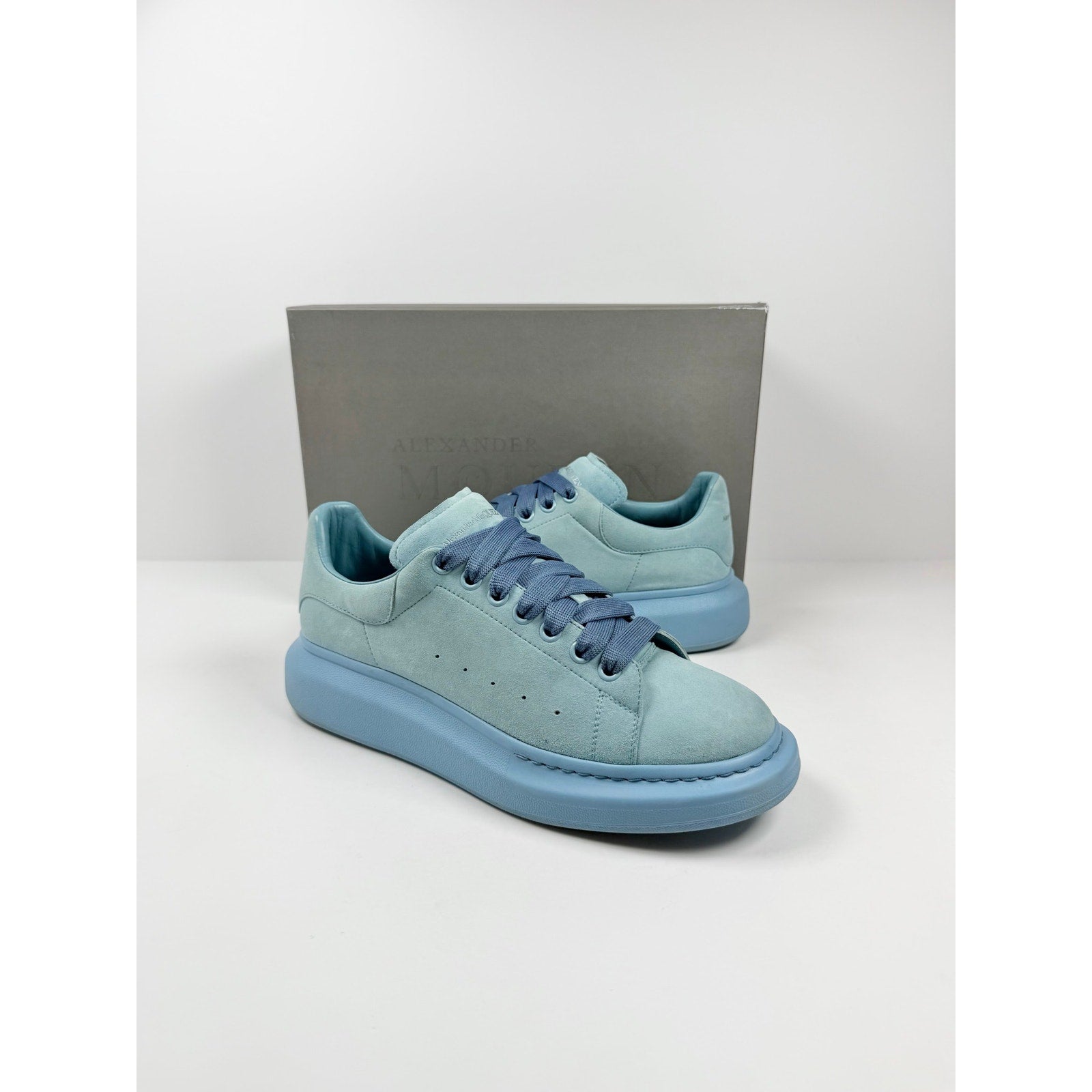Size 44EU/11US - Alexander McQueen Blue Suede