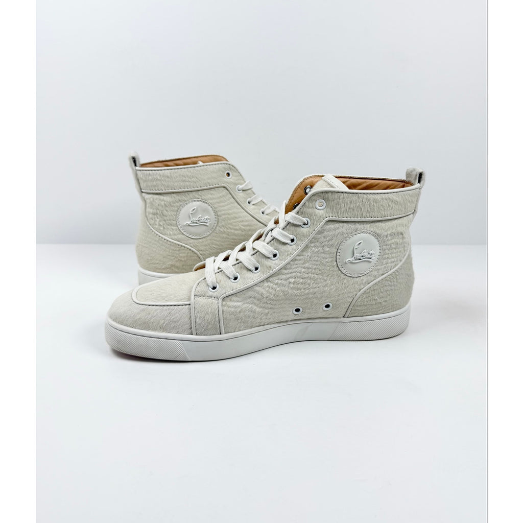 Size 44EU/11US - Christian Louboutin White High Top
