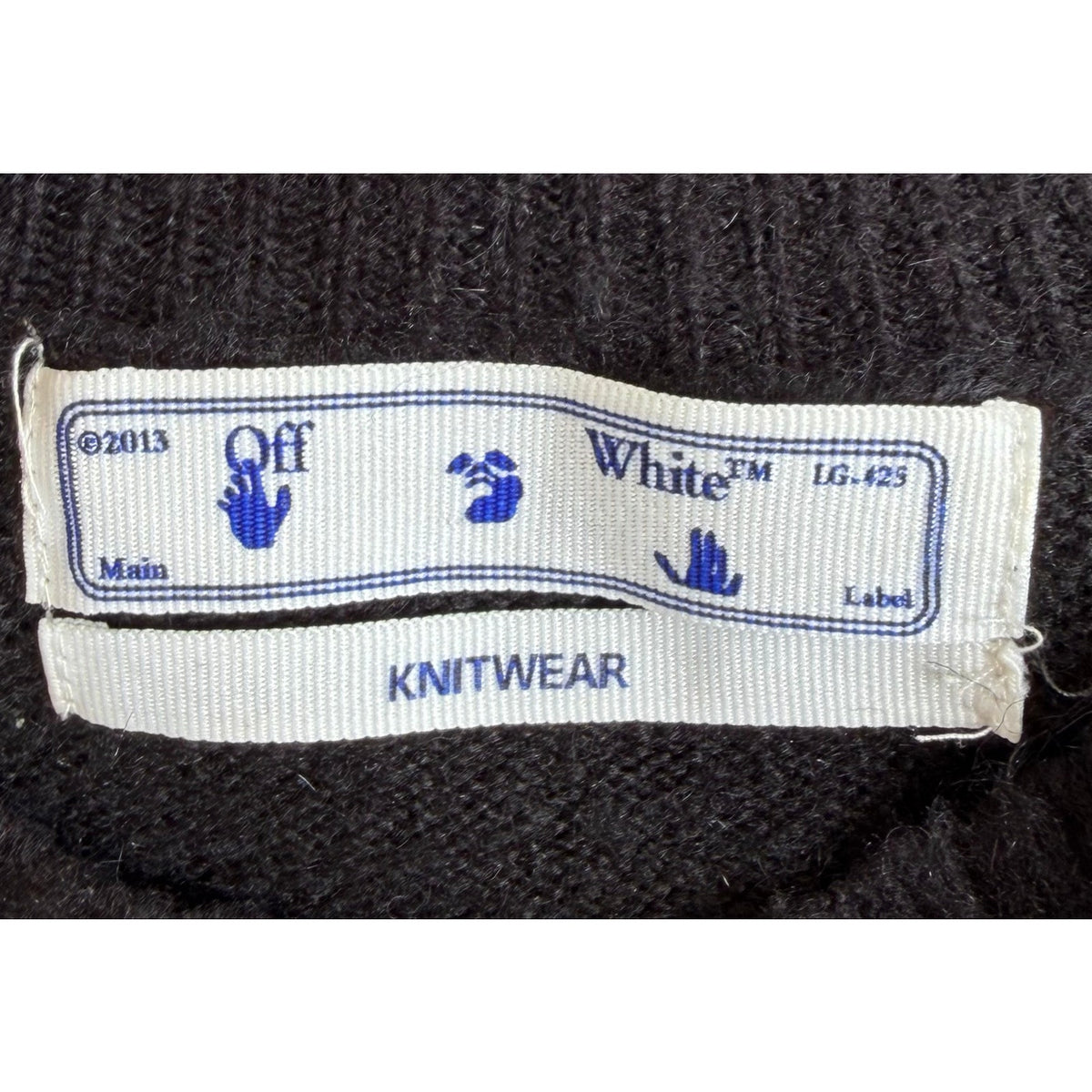 Size S - Off-White mohair sweater