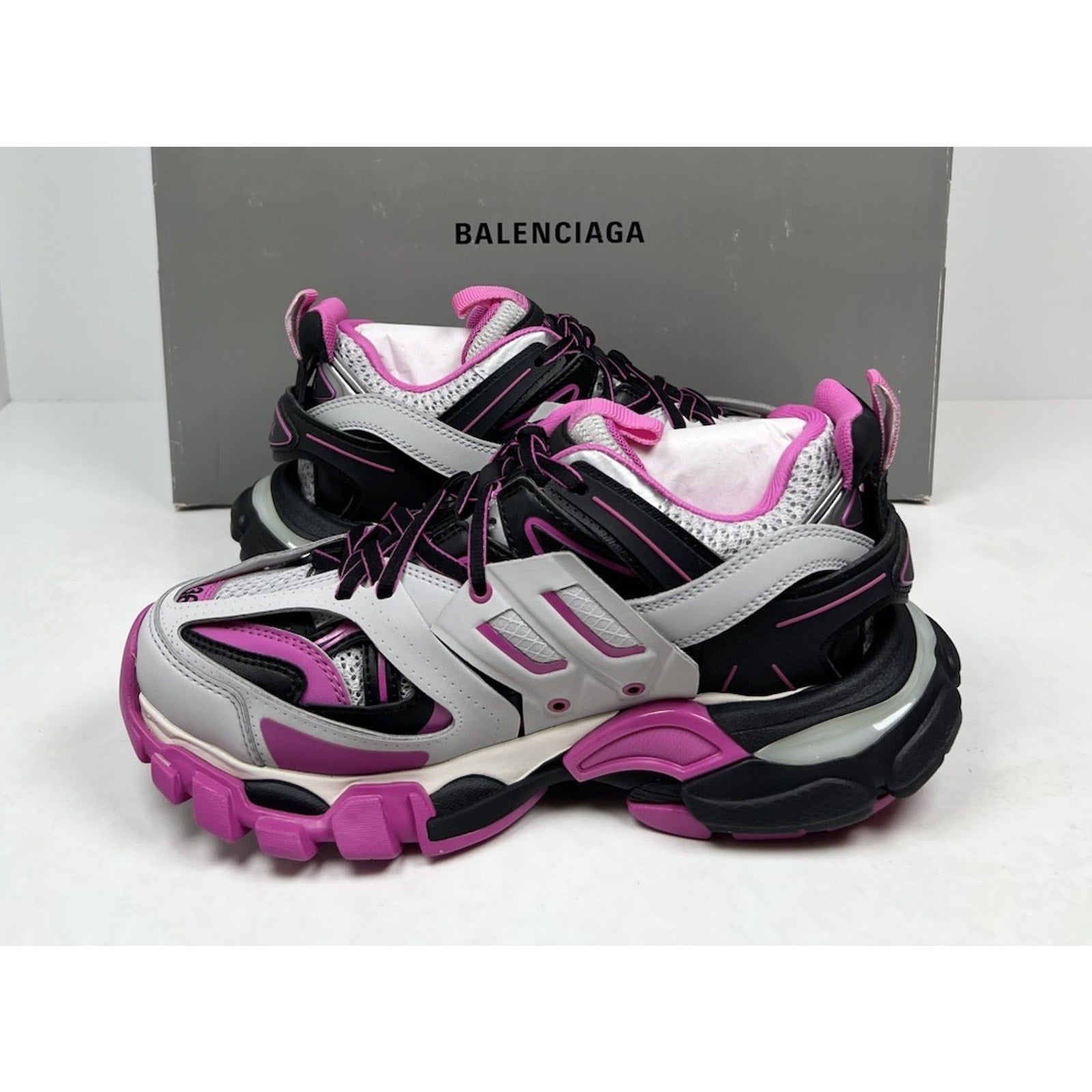 Size 36EU/6W - Balenciaga Track Pink LED NEW