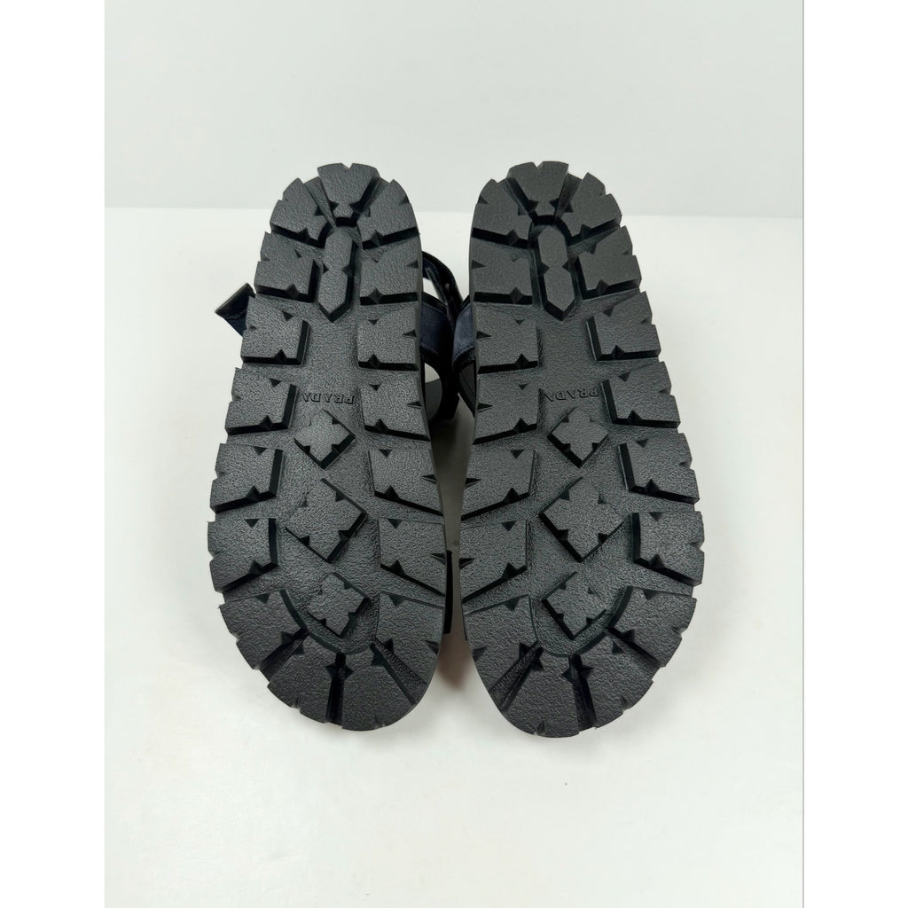 Size 11UK/12US - Prada Sporty Strap Sandal Suede NEW
