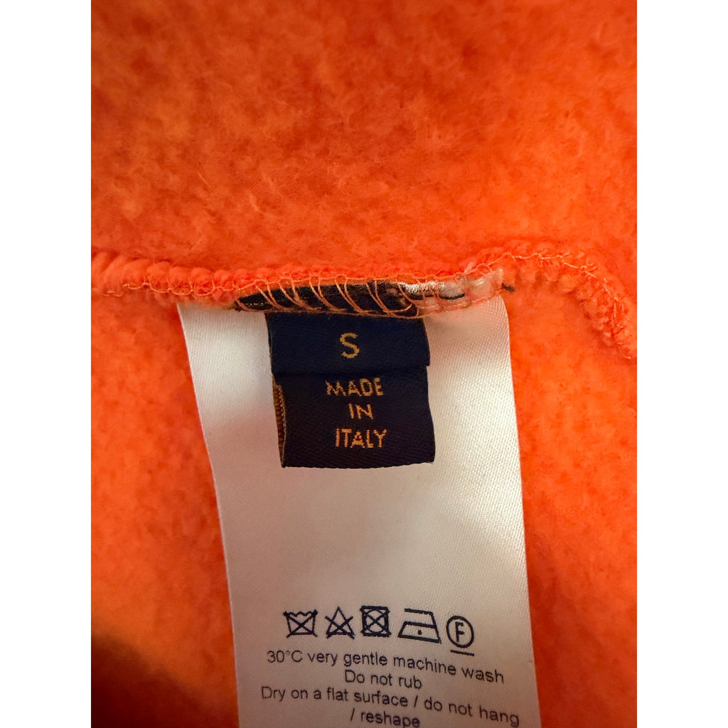 Size S - Louis Vuitton monogram orange crewneck