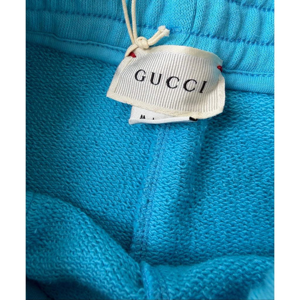 Gucci Kids Sweatpants Blue Web Stripe Size 4Y (4 Years) NWT