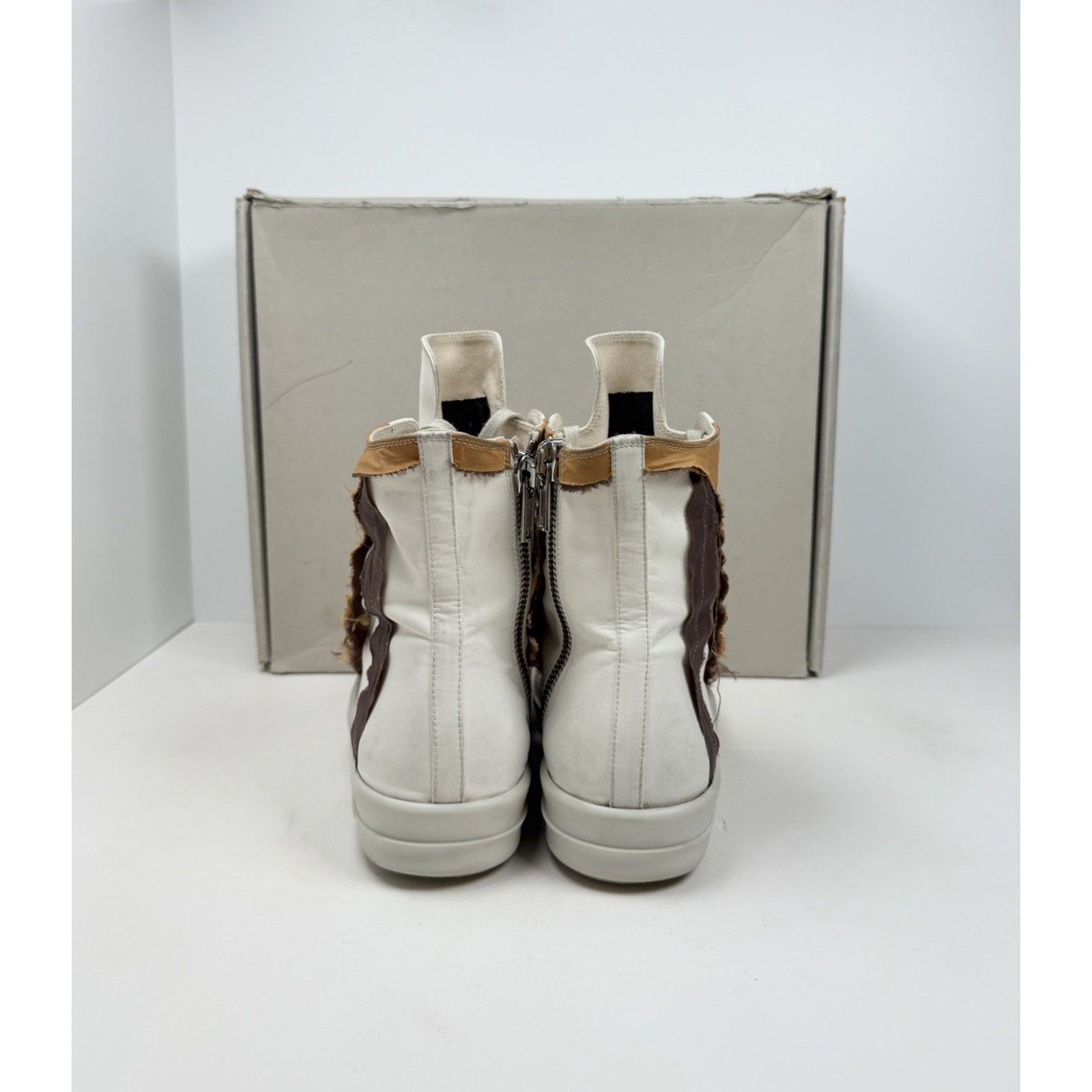 Size 41EU/8US - Rick Owens DRKSHDW High Top Ramones