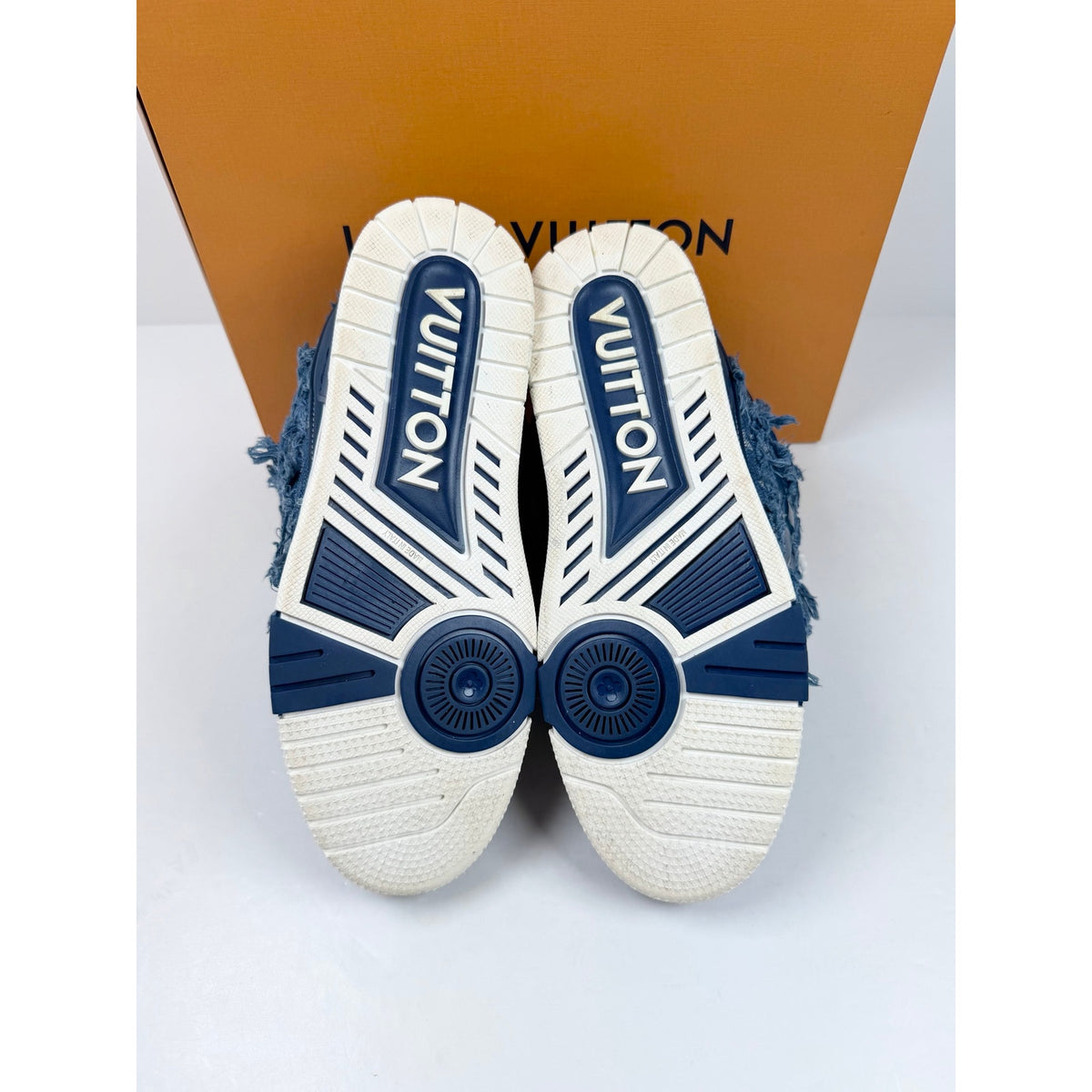 Size 7UK/8US - Louis Vuitton Denim Skate