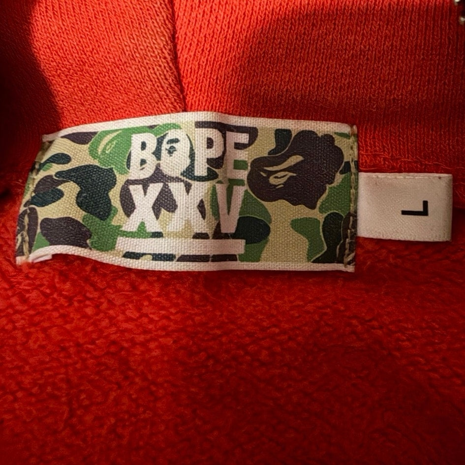 Size L - Bape XXV Cities Camo 2nd Ape Zip Hoodie