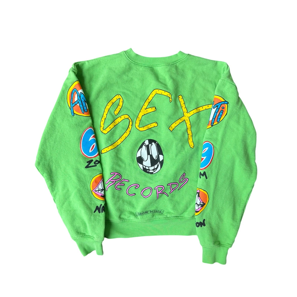 Size S - Chrome Hearts Matty Boy Sex Records Crewneck