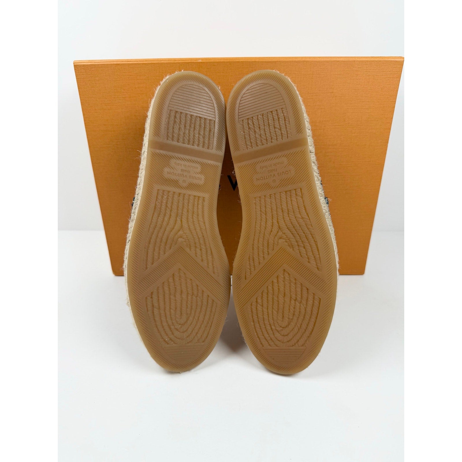Size 7.5LV/8.5US - Louis Vuitton Monogram Denim Espadrilles