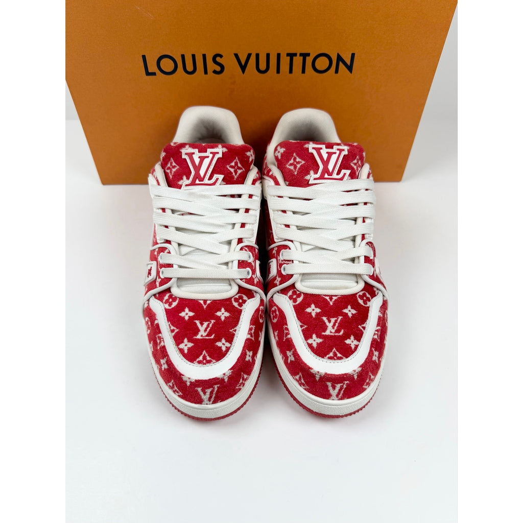 Size 7UK/8US - Louis Vuitton Monogram Textile Trainers