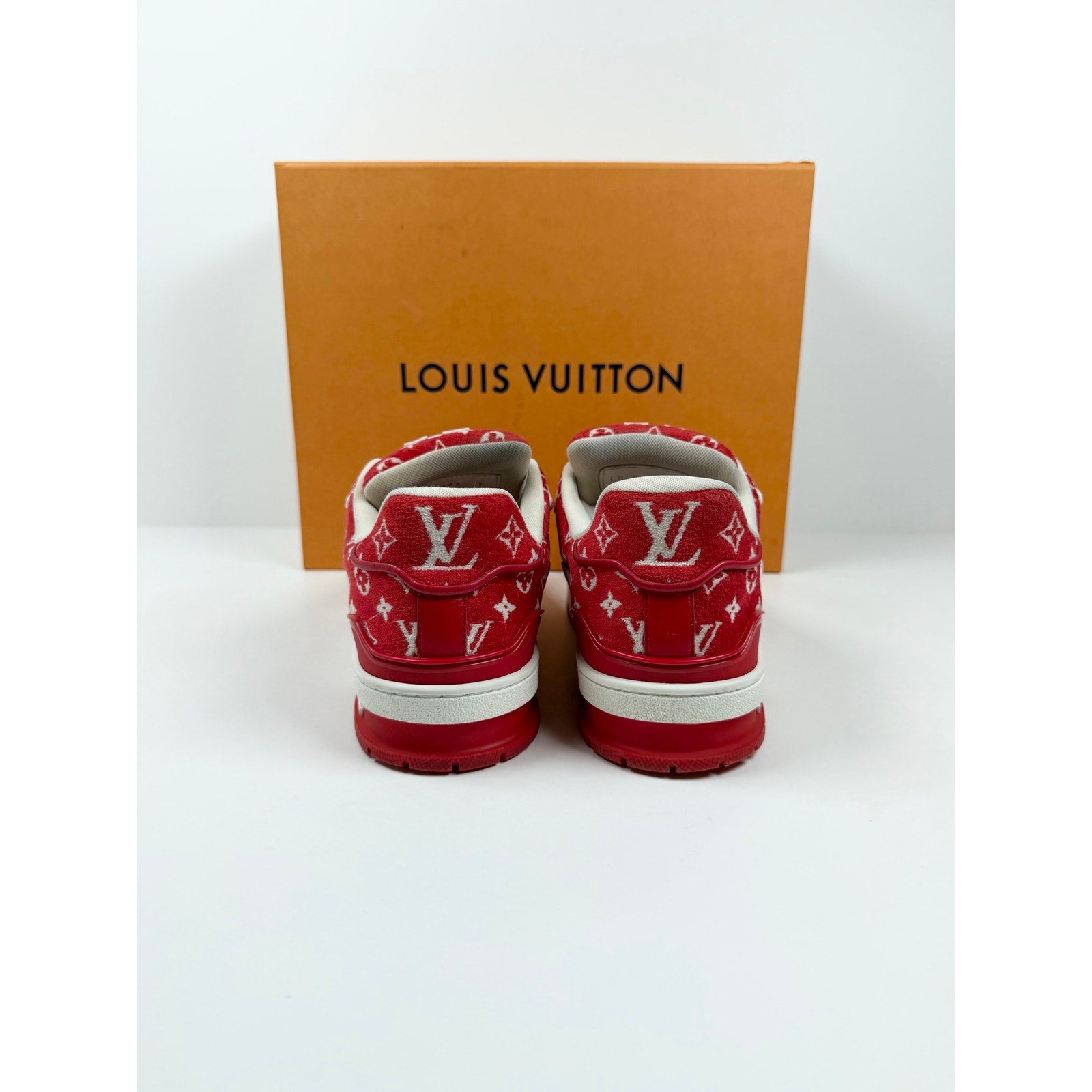 Size 7UK/8US - Louis Vuitton Monogram Textile Trainers
