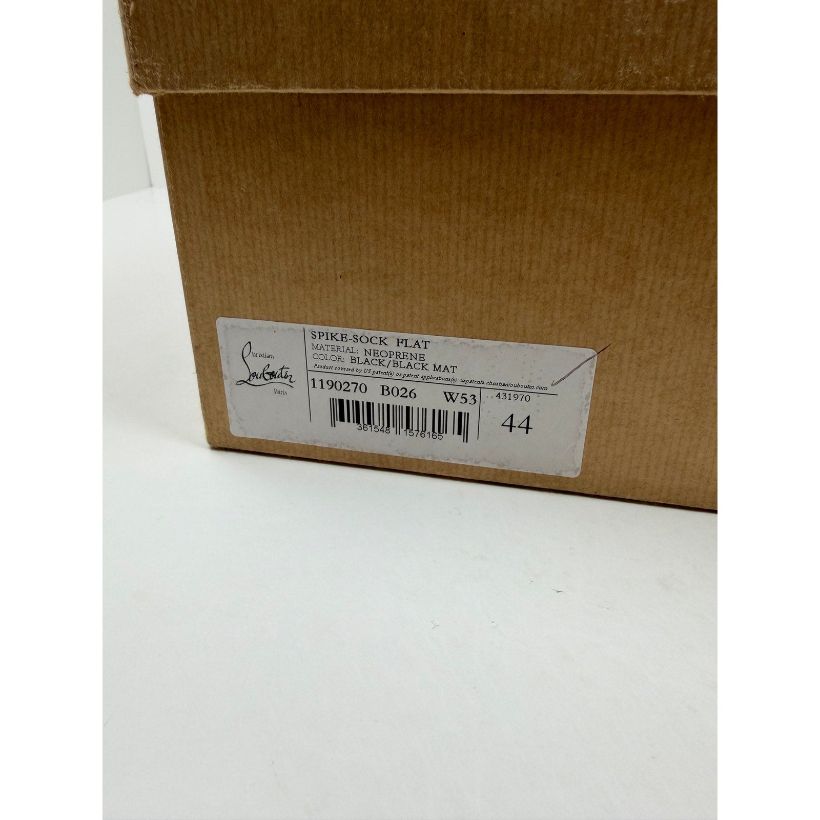 Size 44EU/11US - Christian Louboutin Spike Sock