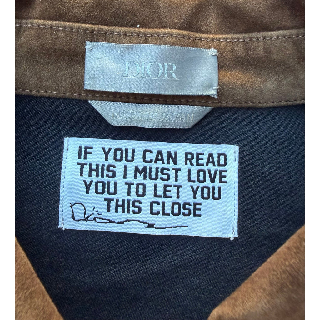 Size S - Dior X Travis Scott Brown Suede Jacket