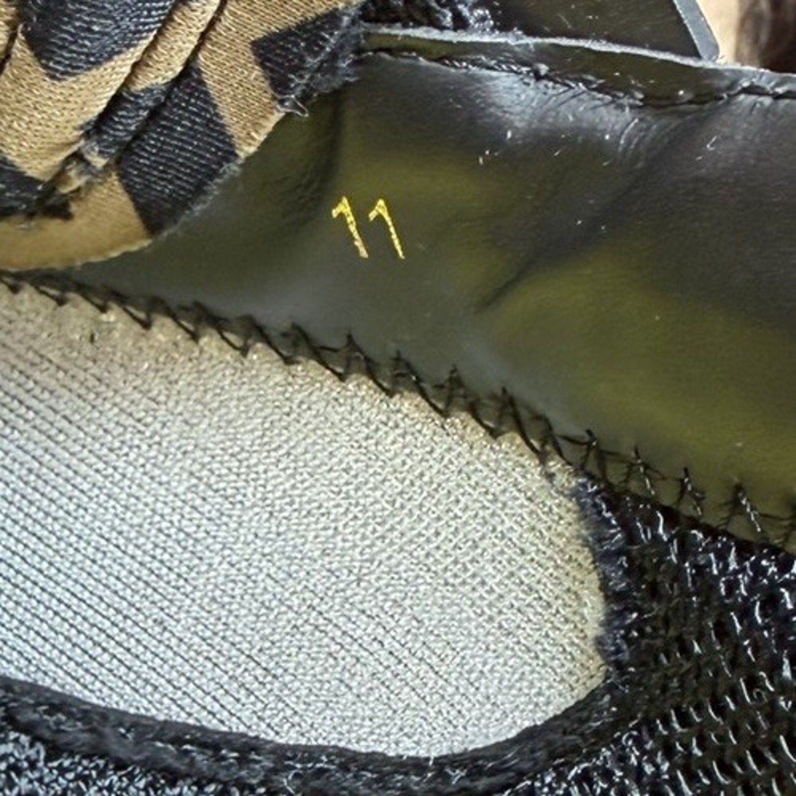 Size 11UK/12US - Fendi Flow FF Monogram Side-Zip Trainers