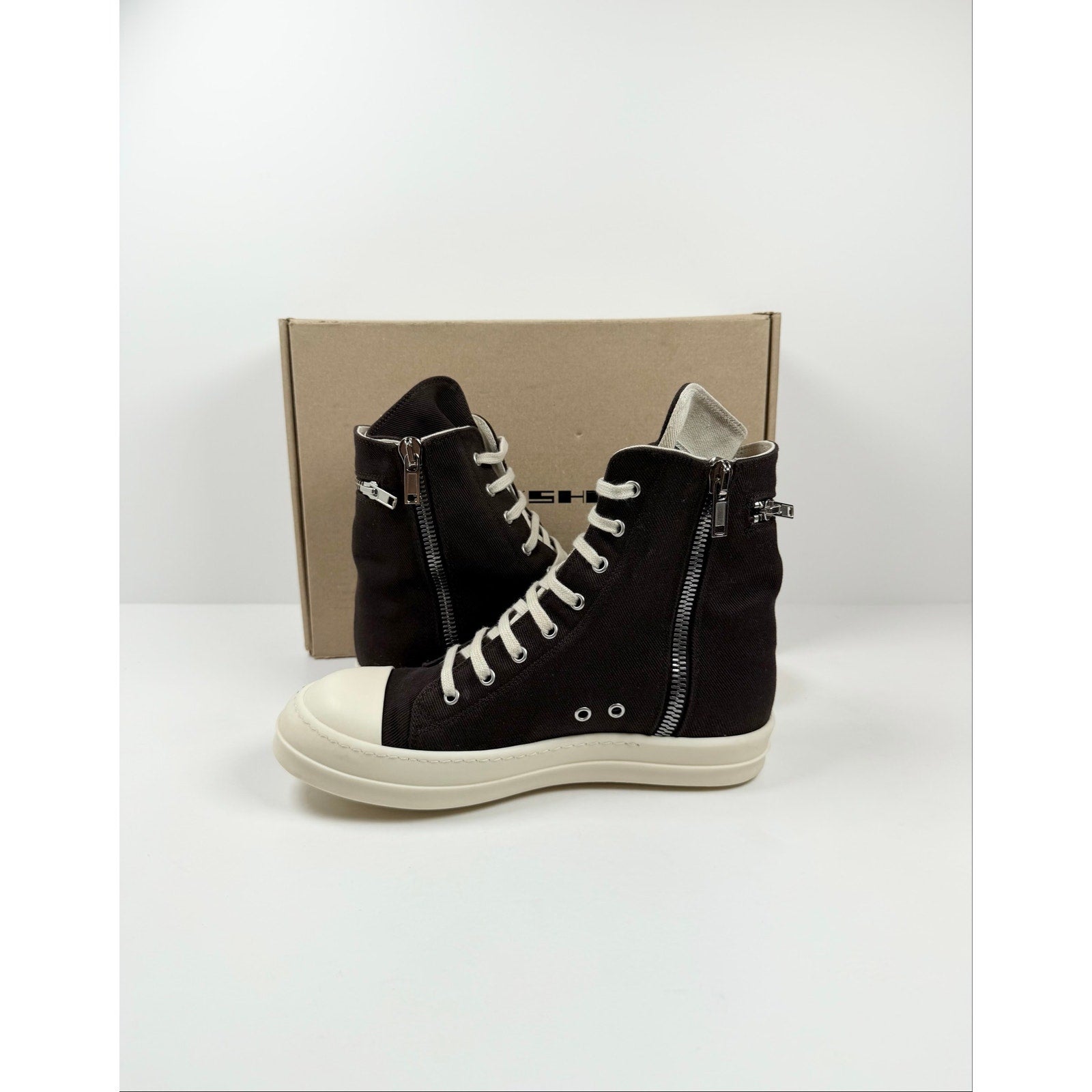 Size 41EU/8US - Rick Owen’s DRKSHDW Cargo Zip High Top