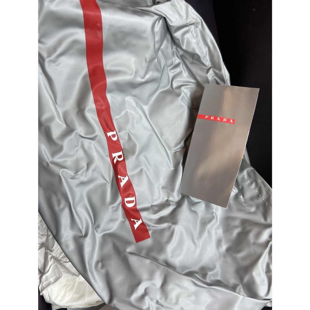 Size 9UK/10US - Prada Matchrace Blue Nylon Suede