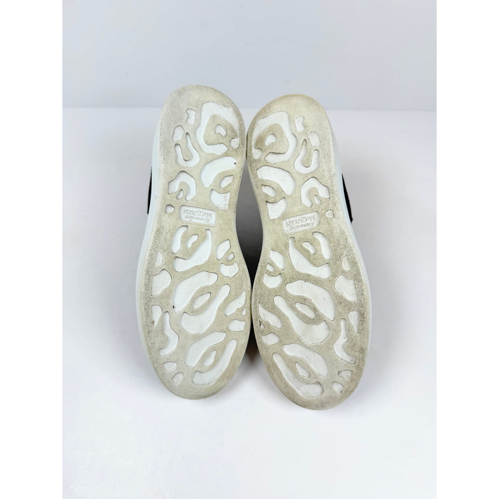 Size 38/8 - Alexander McQueen Black White Womens