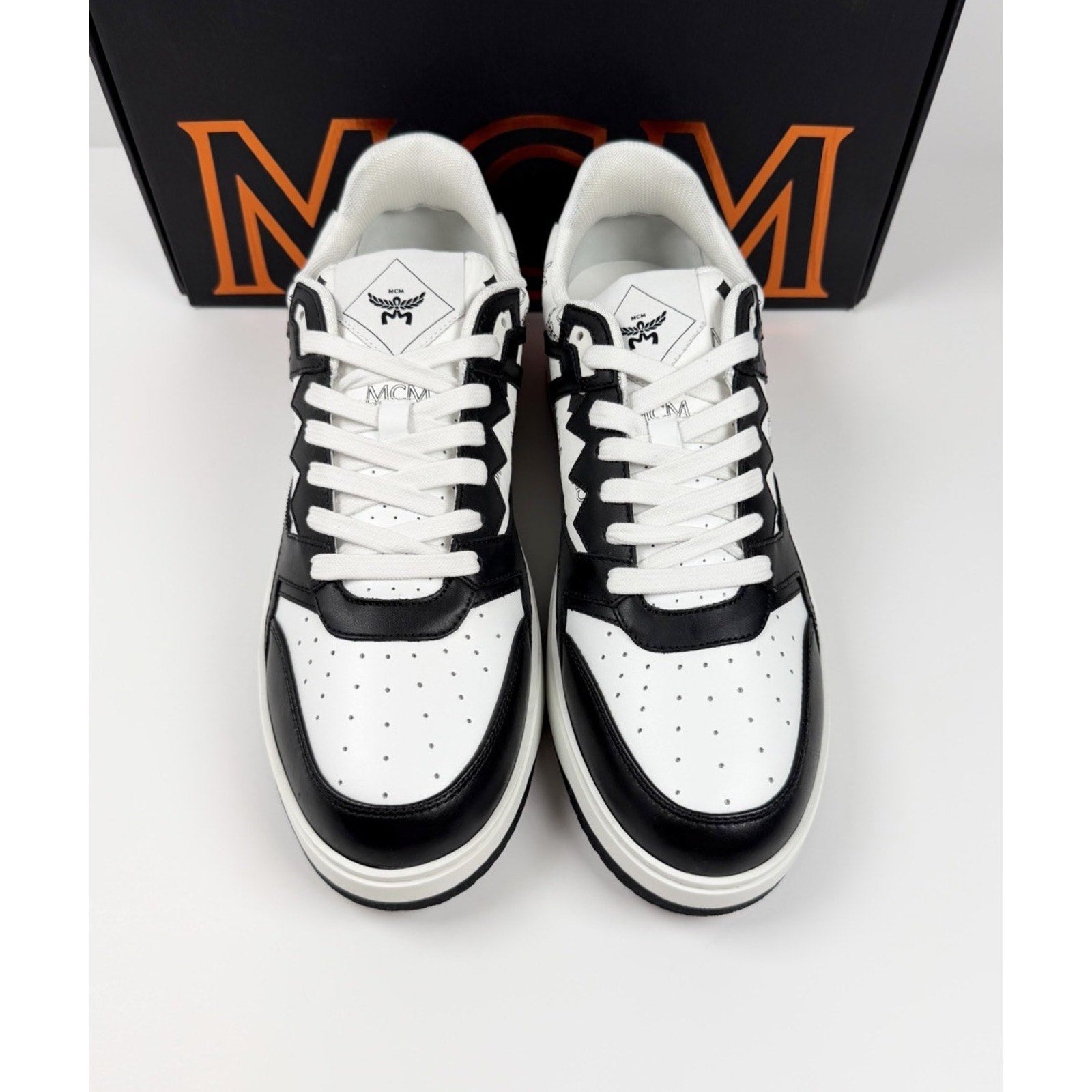 Size 12 - MCM Neo Terrain Visetos Low Sneakers NEW!