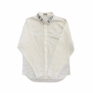 Size XL - Dior Embroidered Collar Button Up Long Sleeve