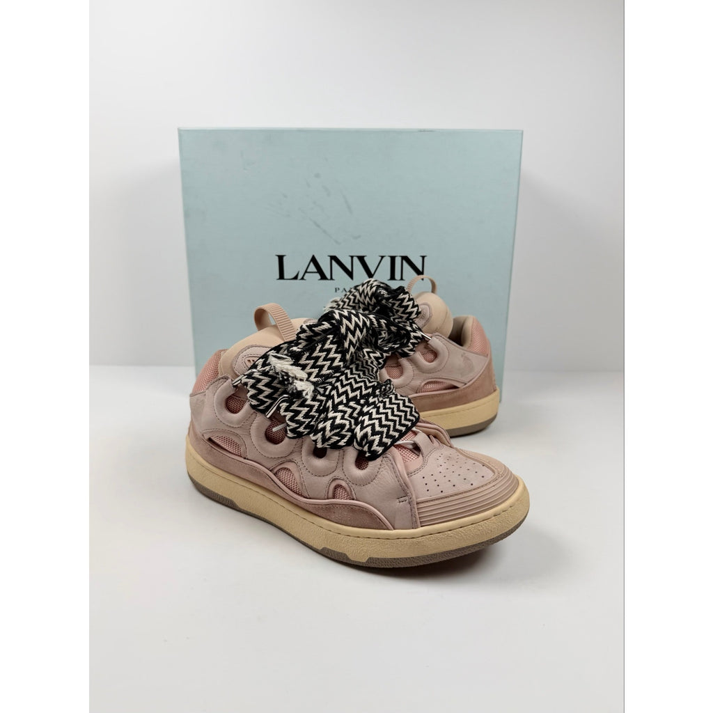 Size 42EU/9US - Lanvin Curb Pink Sneakers