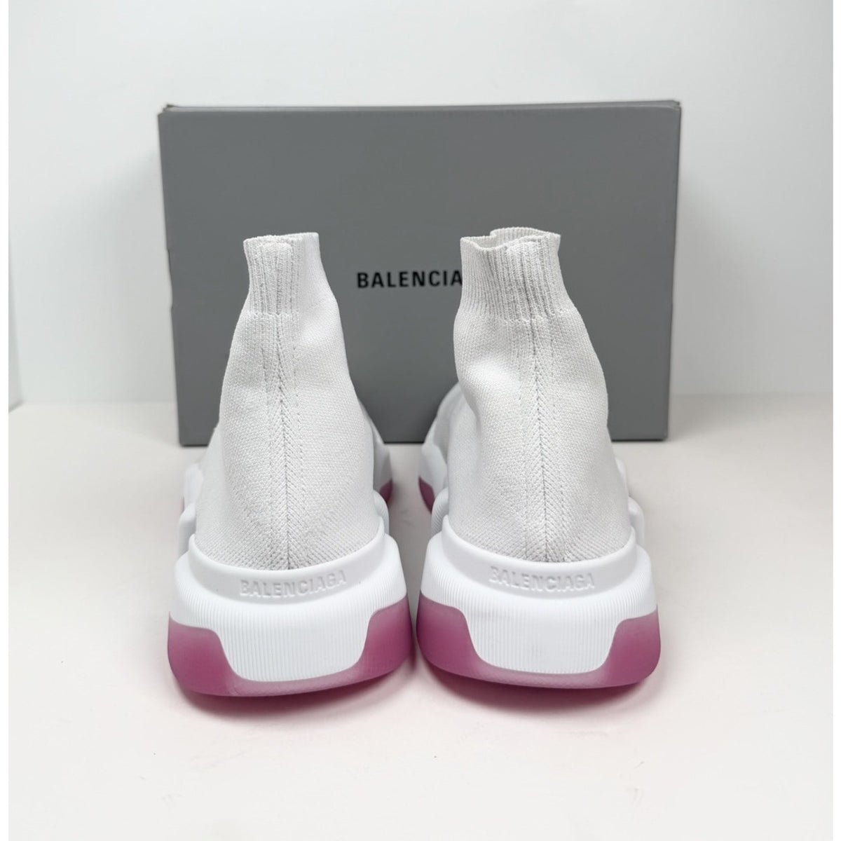 Size 40EU/10W - Balenciaga White/Pink Speed NEW