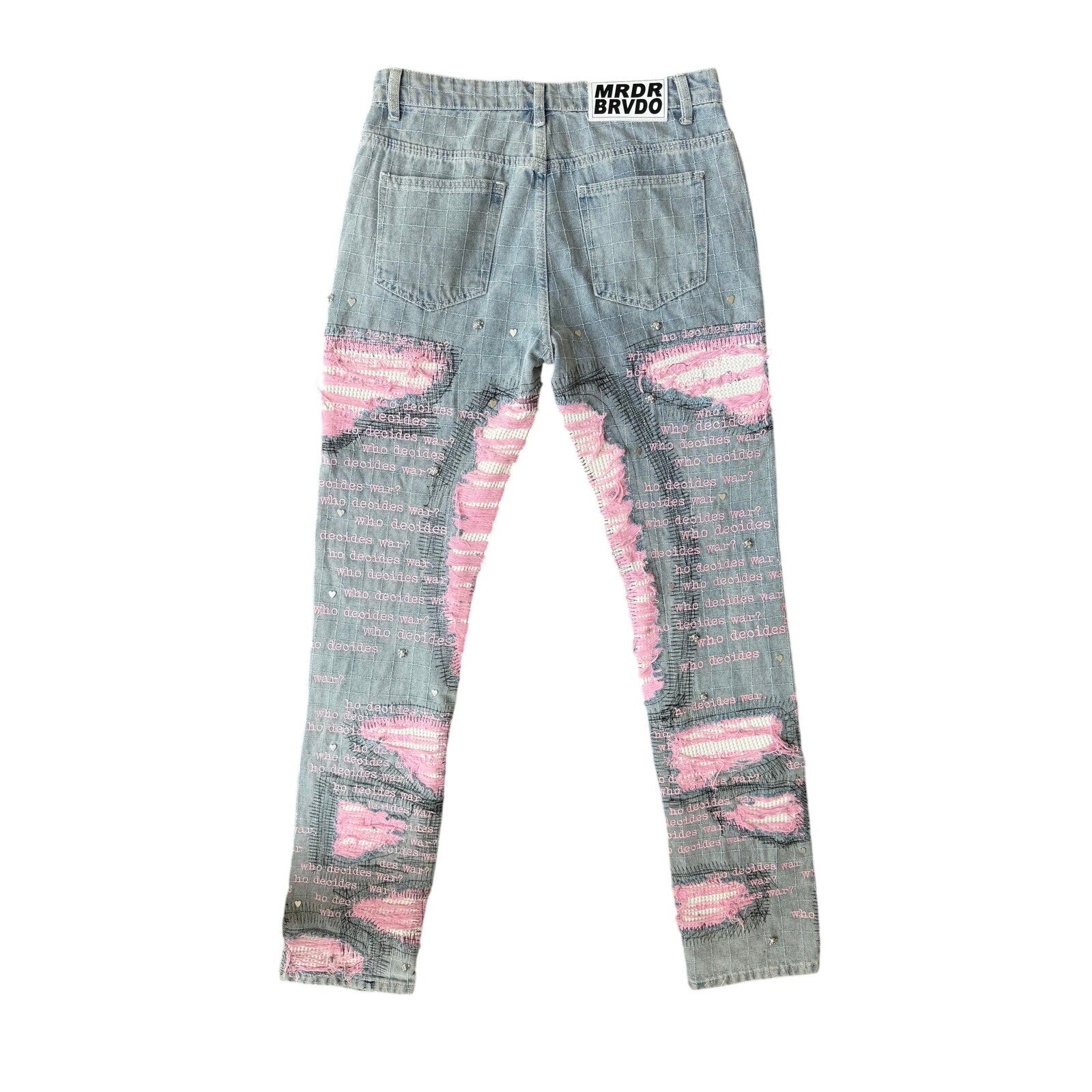 Size 30 - Who Decides War Light Blue Jeans