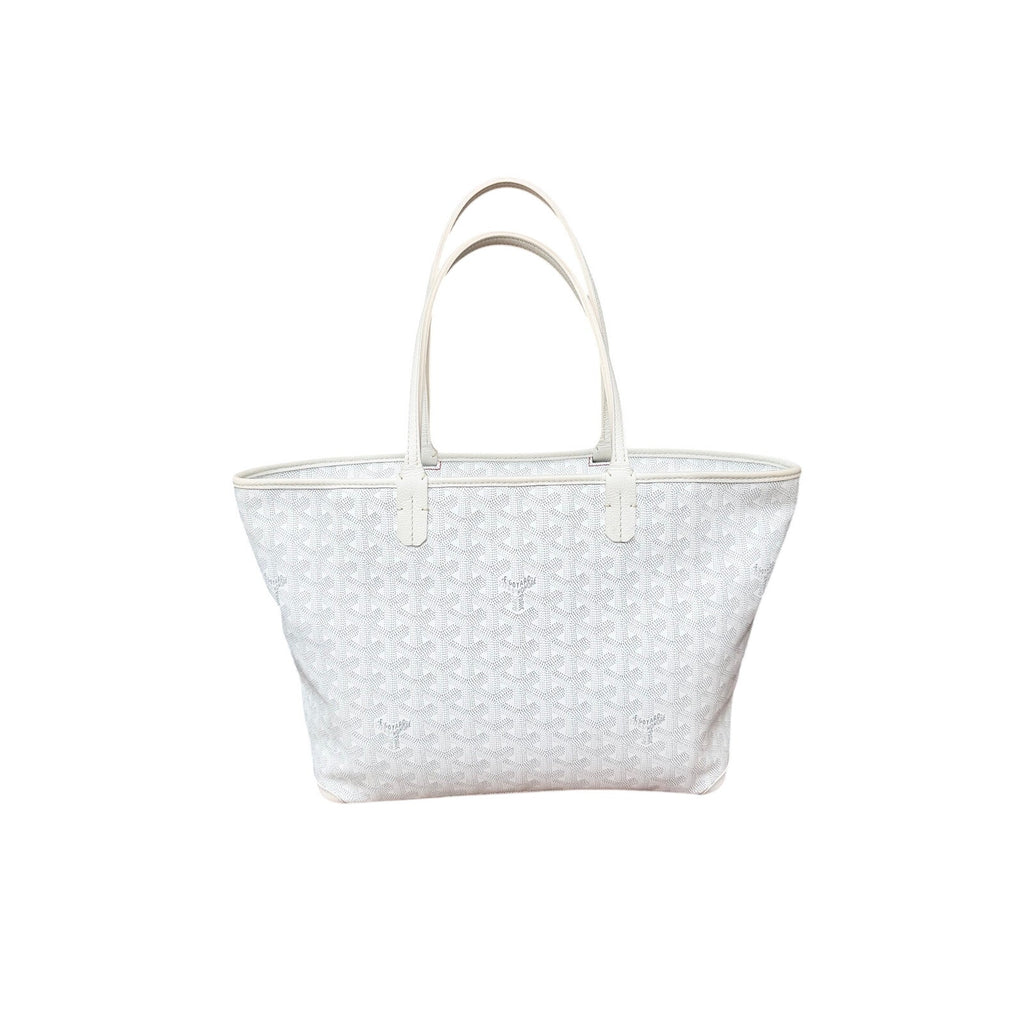 Goyard White PM Tote Bag