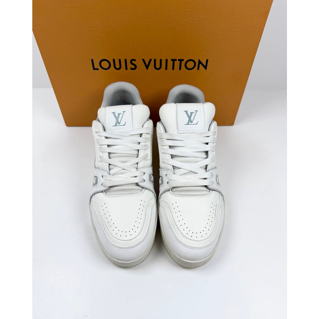 Size 8.5UK/10US - Louis Vuitton White Trainer