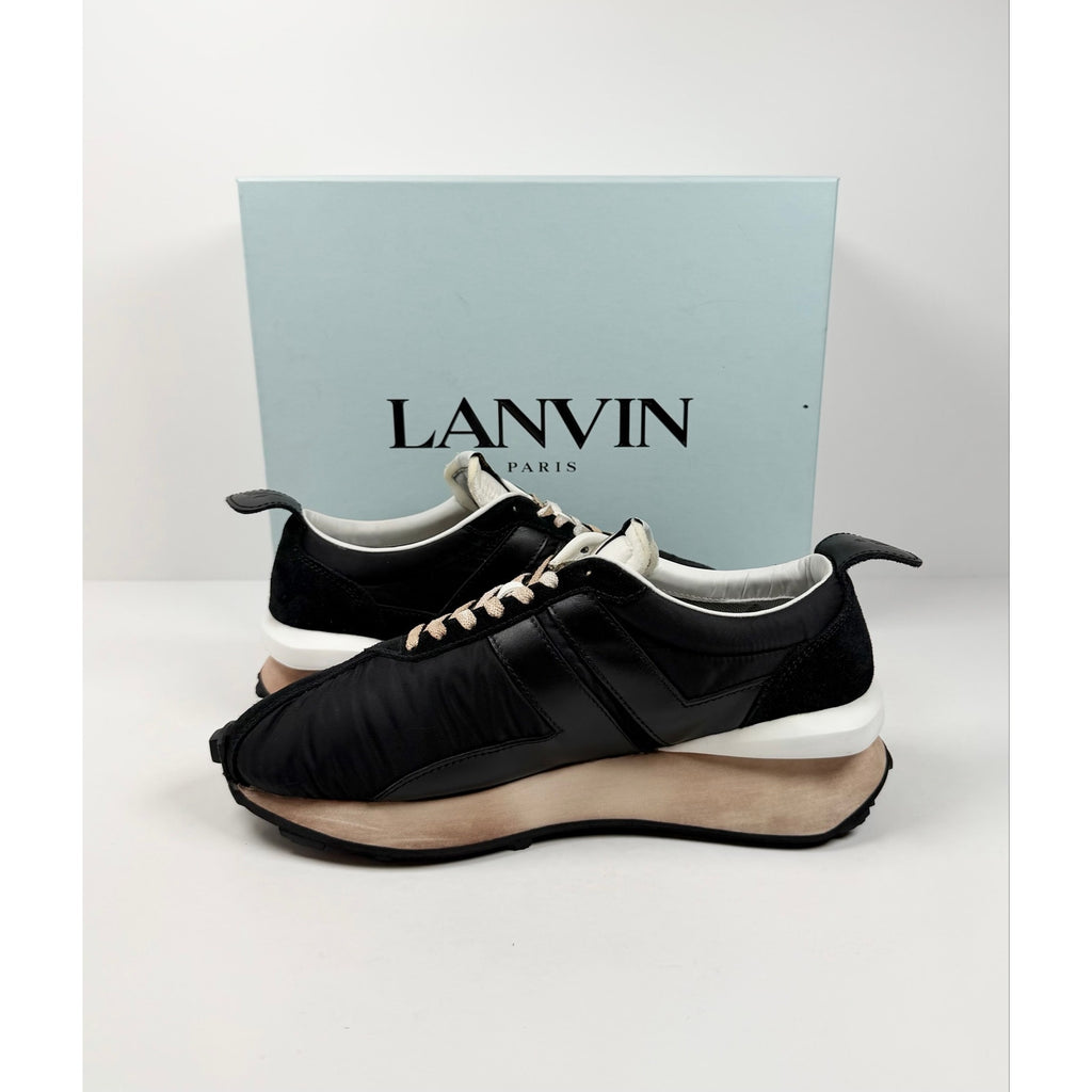 Size 45EU/12US - Lanvin Bumpr Nylon Distressed Sneaker