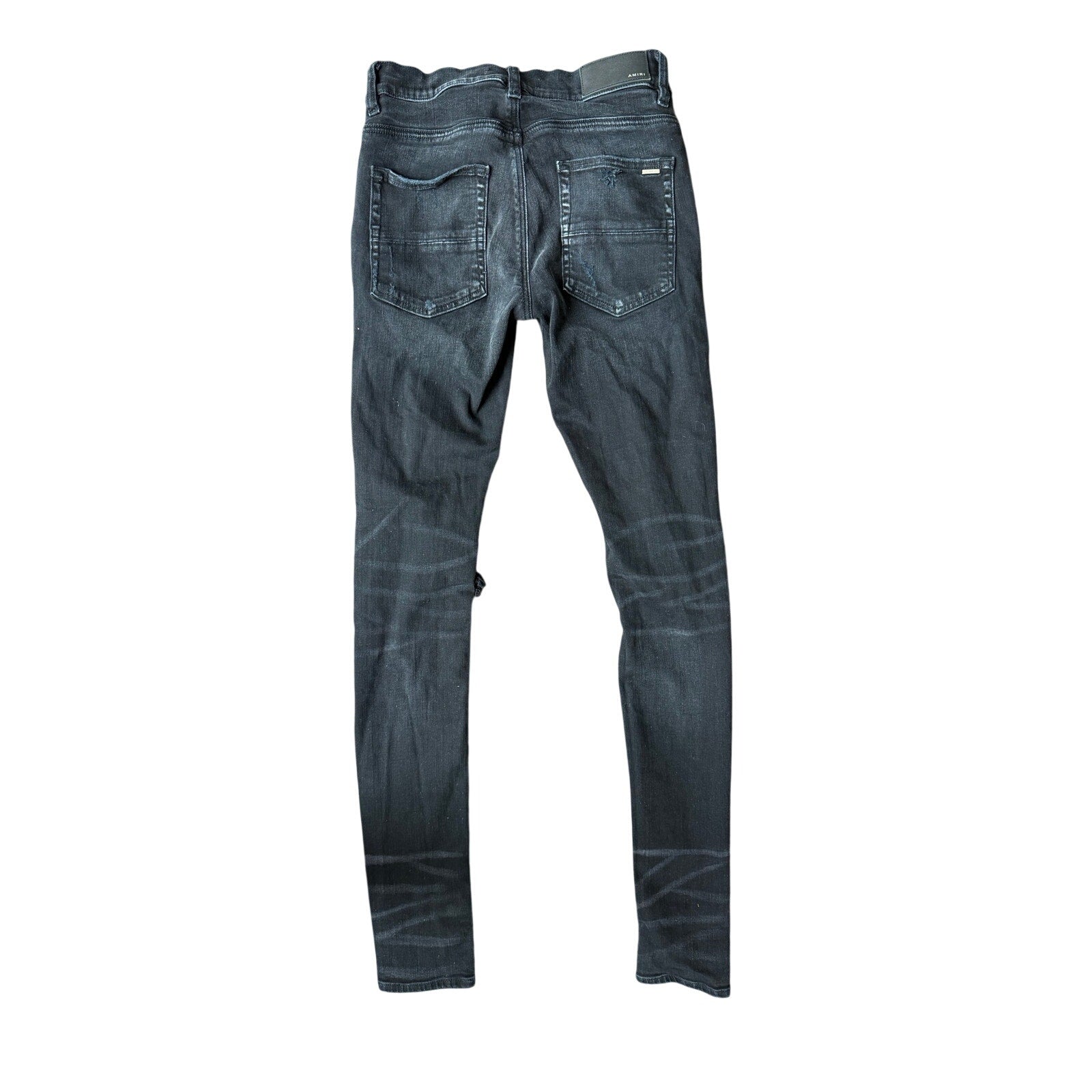 Size 28 - Amiri MX1 Bandana Patch Distressed Jeans