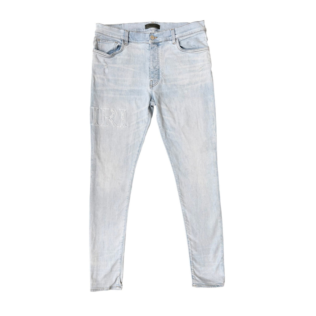 Size 36 - Amiri Denim Paisley Print Jeans