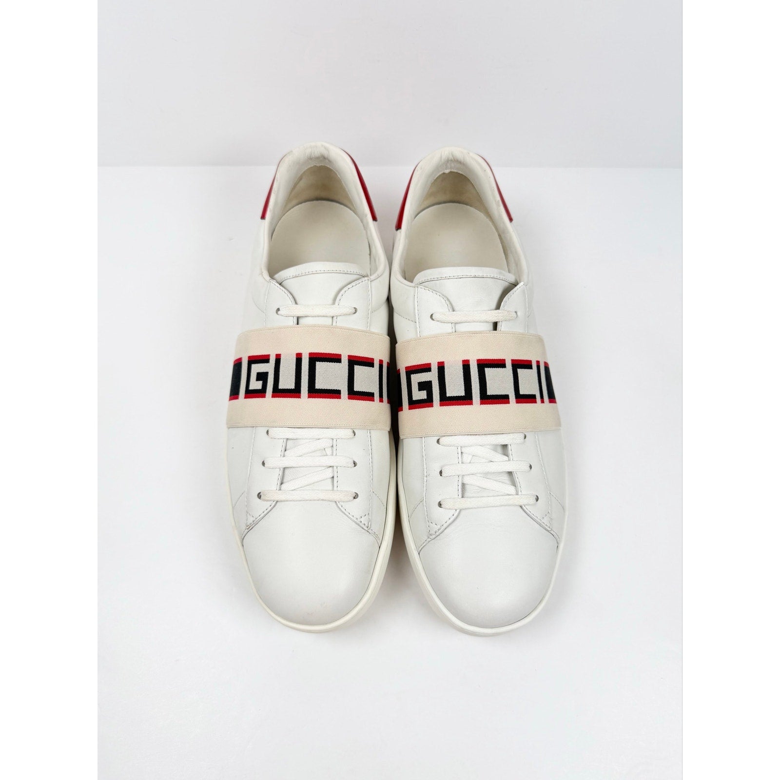 Size 12US  - Gucci Ace Strap Low Top