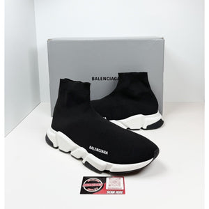 Size 47EU/14US - Balenciaga Speed Trainer Black White NEW