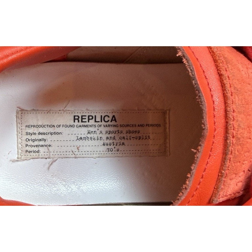Size 41EU/8US - Maison Margiela GAT Orange Suede
