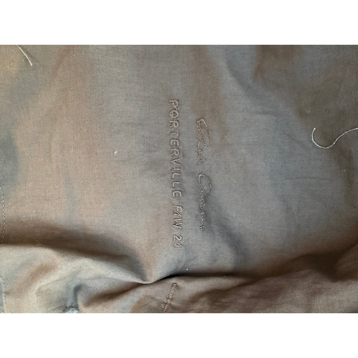 Size M - Rick Owens Leather Bomber Jacket