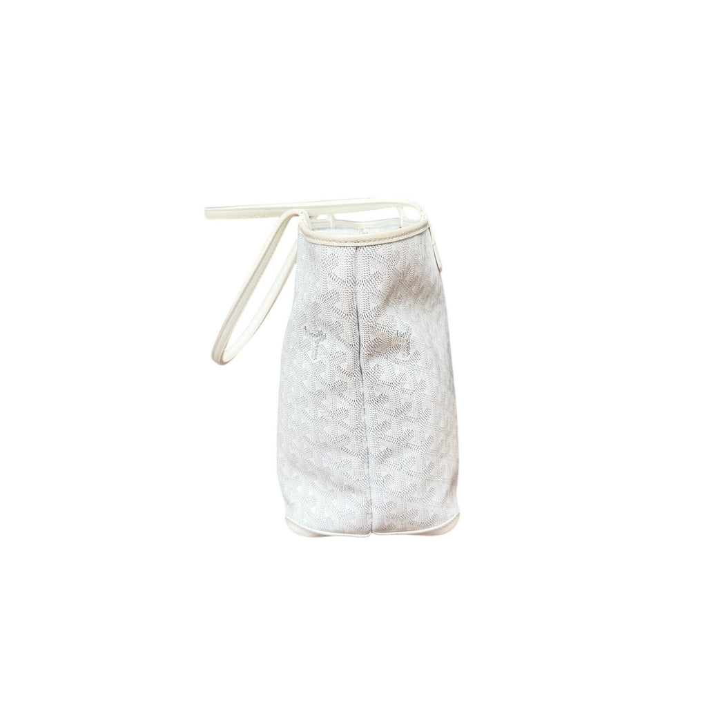 Goyard White PM Tote Bag