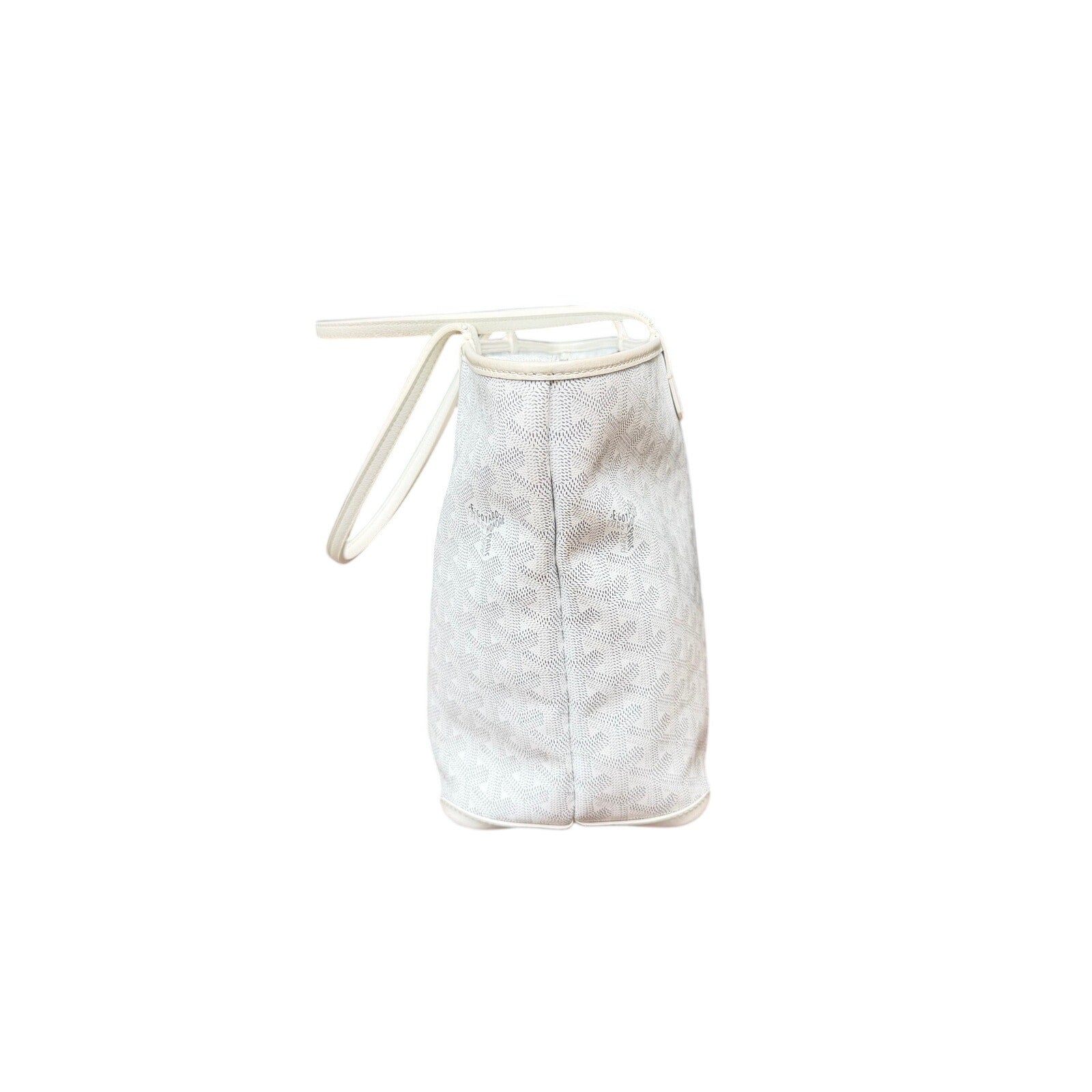 Goyard White PM Tote Bag