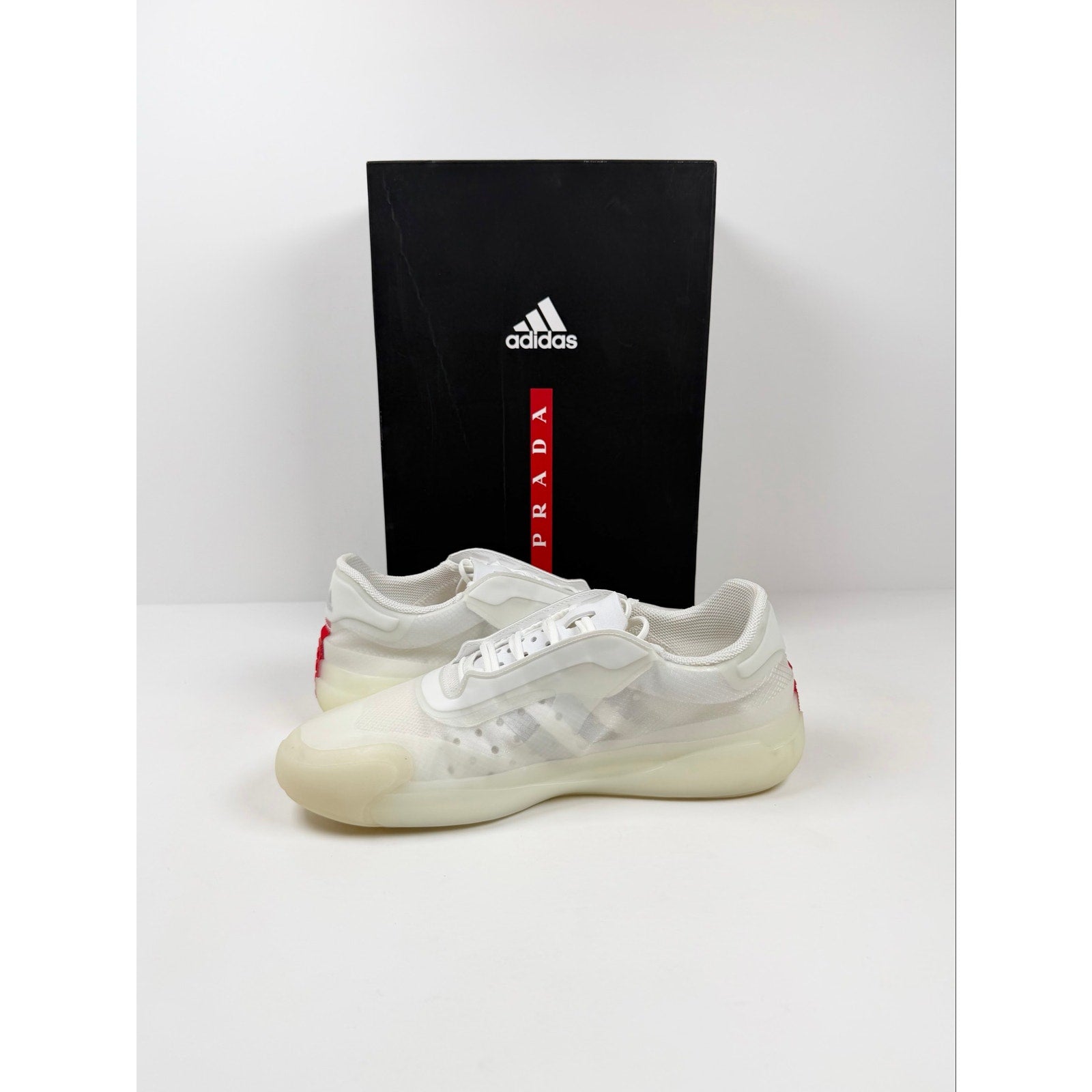 Size 9.5 - Prada x adidas Luna Rossa Sneakers