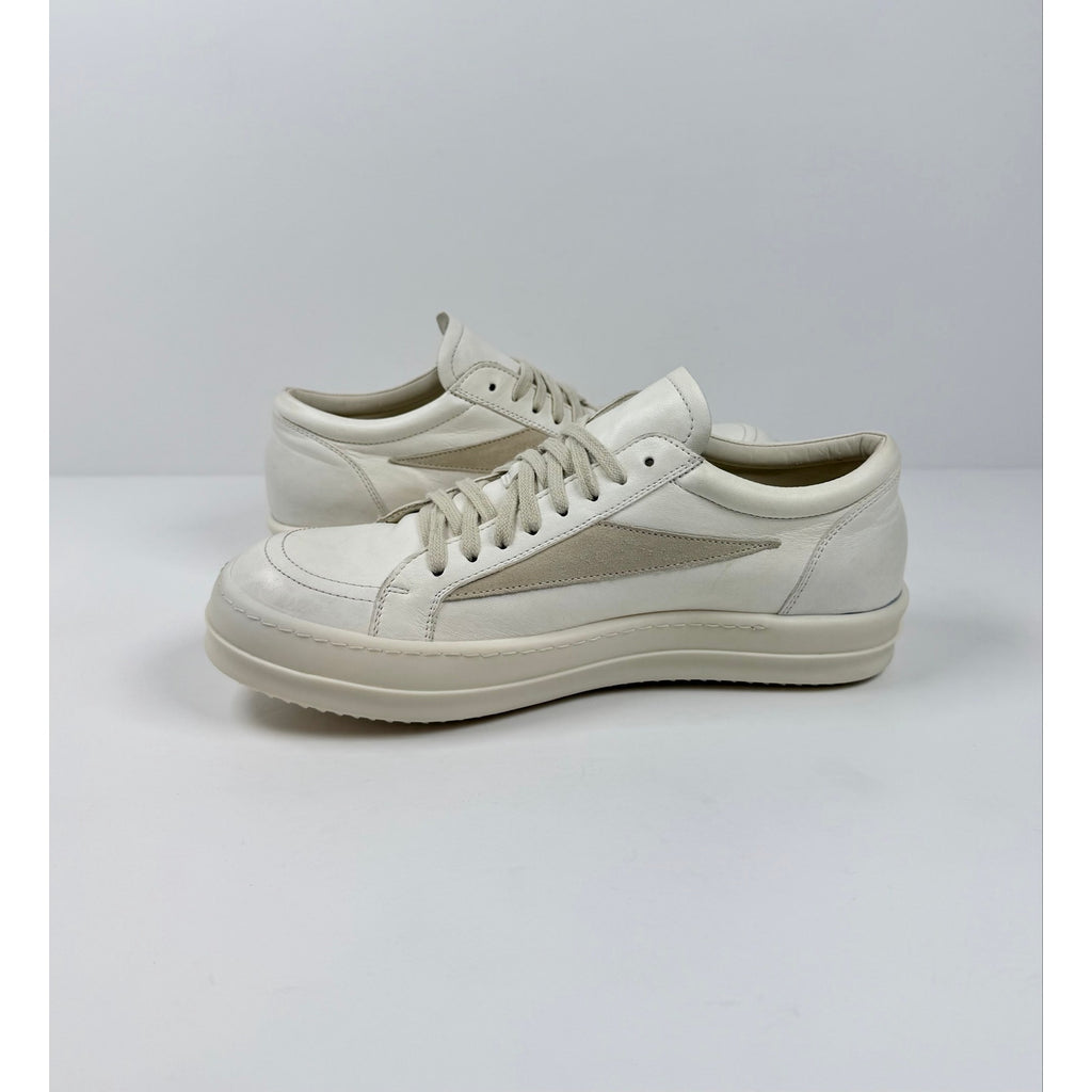 Size 8.5 - Rick Owens Vintage Sneakers Milk Tried On!