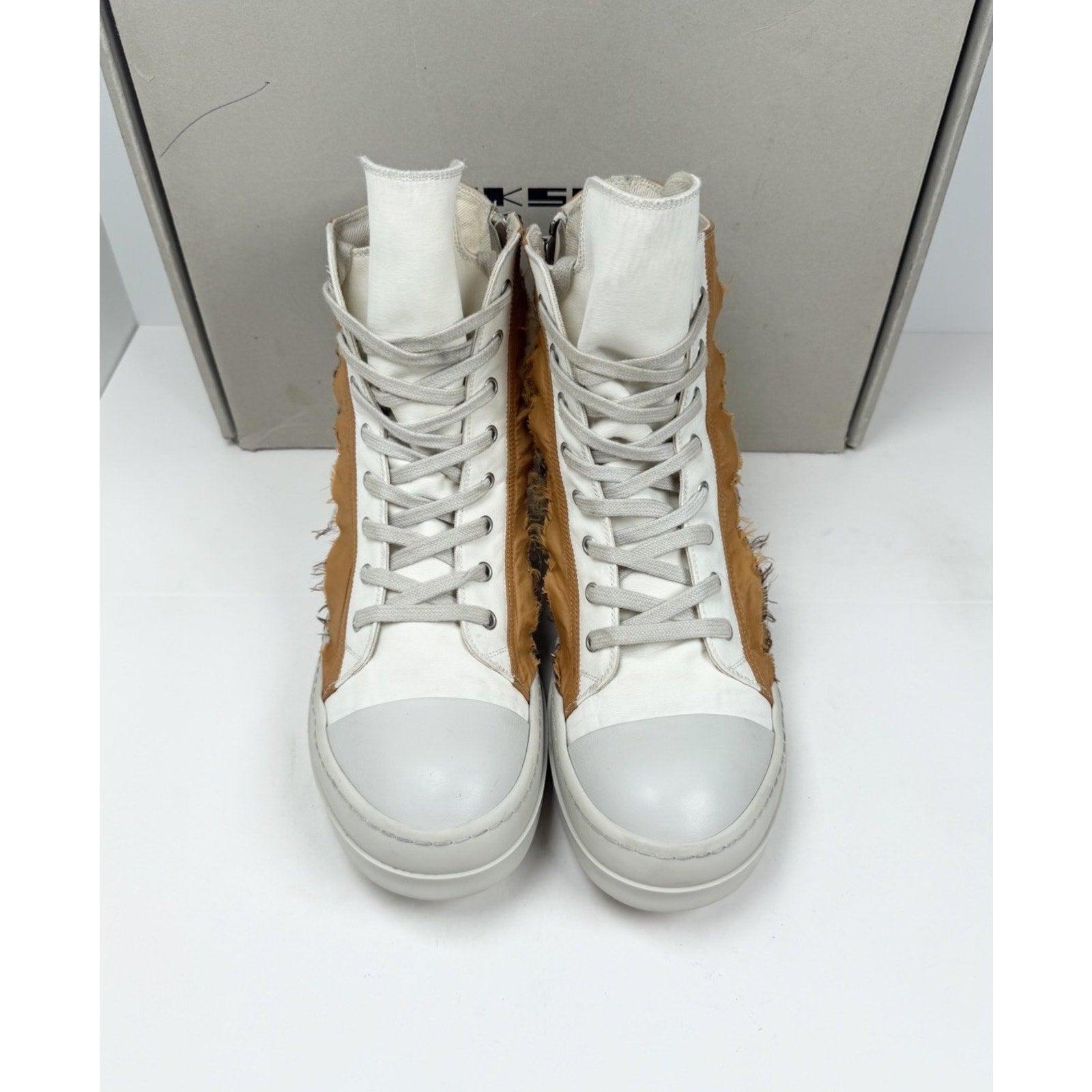 Size 41EU/8US - Rick Owens DRKSHDW High Top Ramones