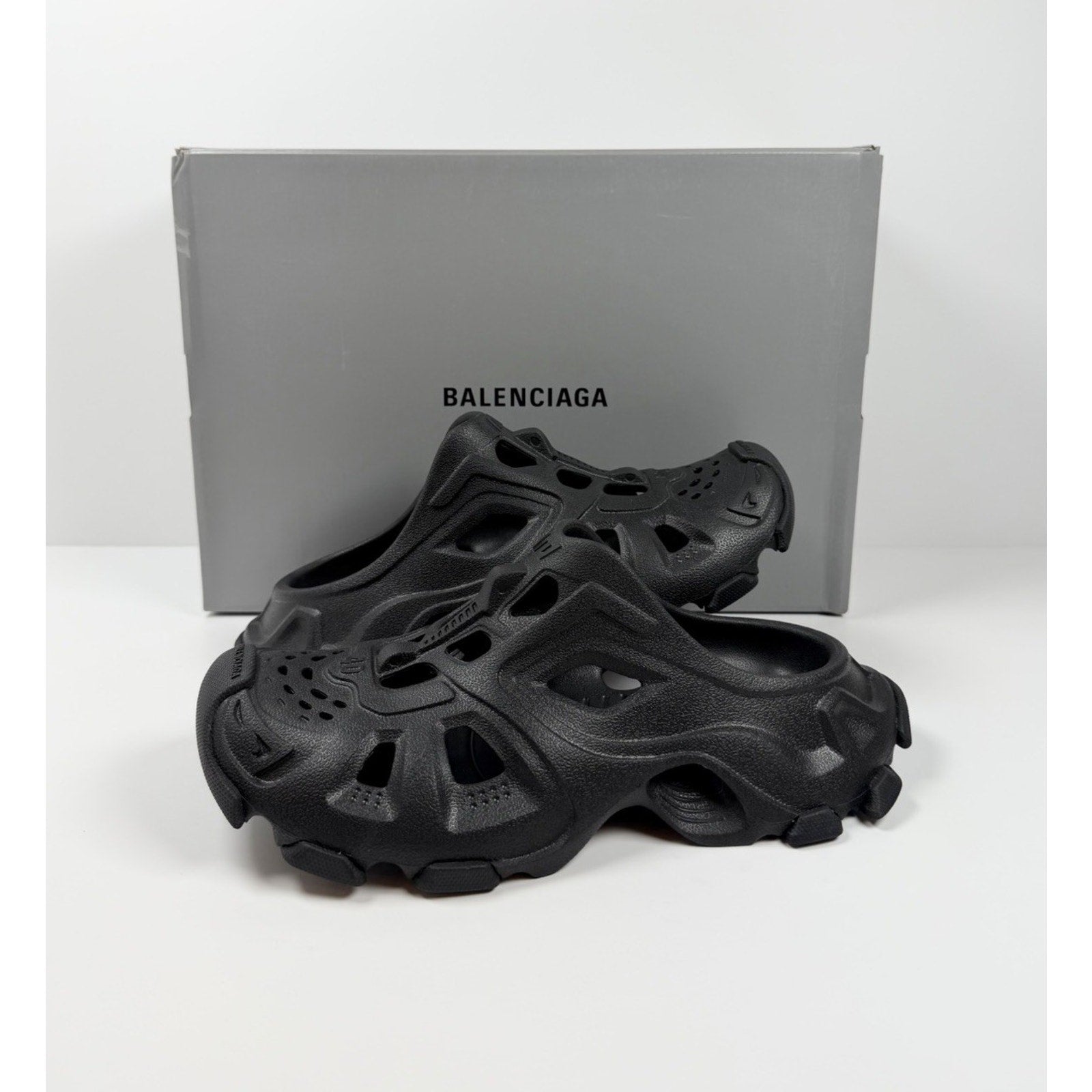Size 40EU/7US - Balenciaga HD Mule Slip On Black NEW