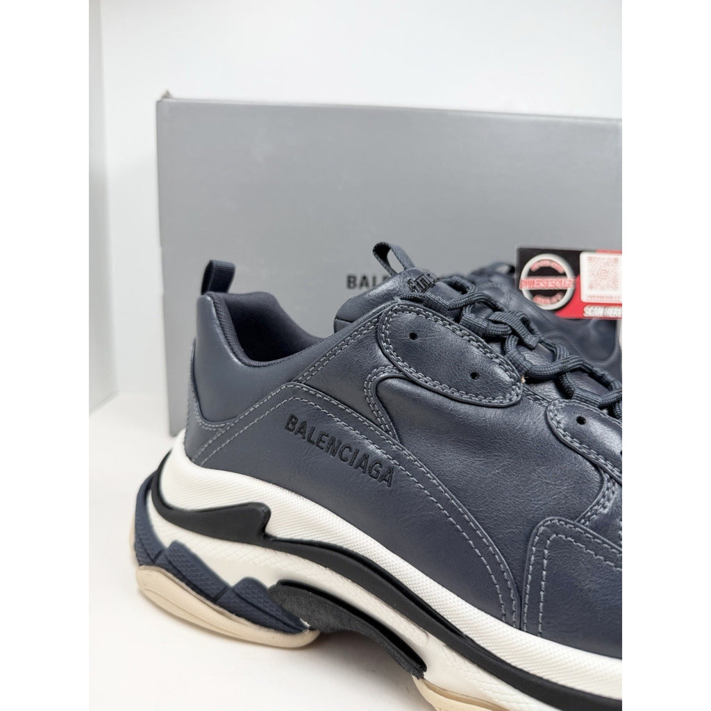Size 46EU/13US - Balenciaga Triple S Stone Blue NEW