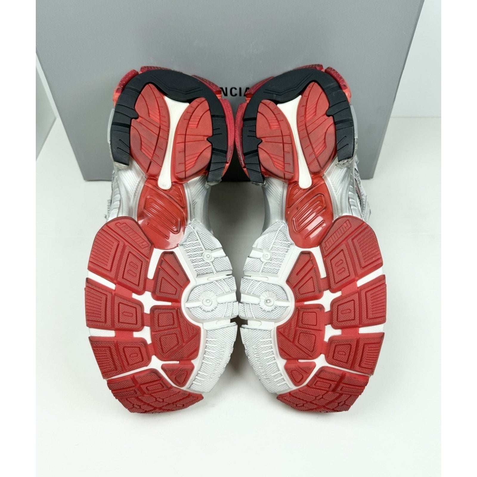 Size 46EU/13US - Balenciaga Runner White Red Black NEW