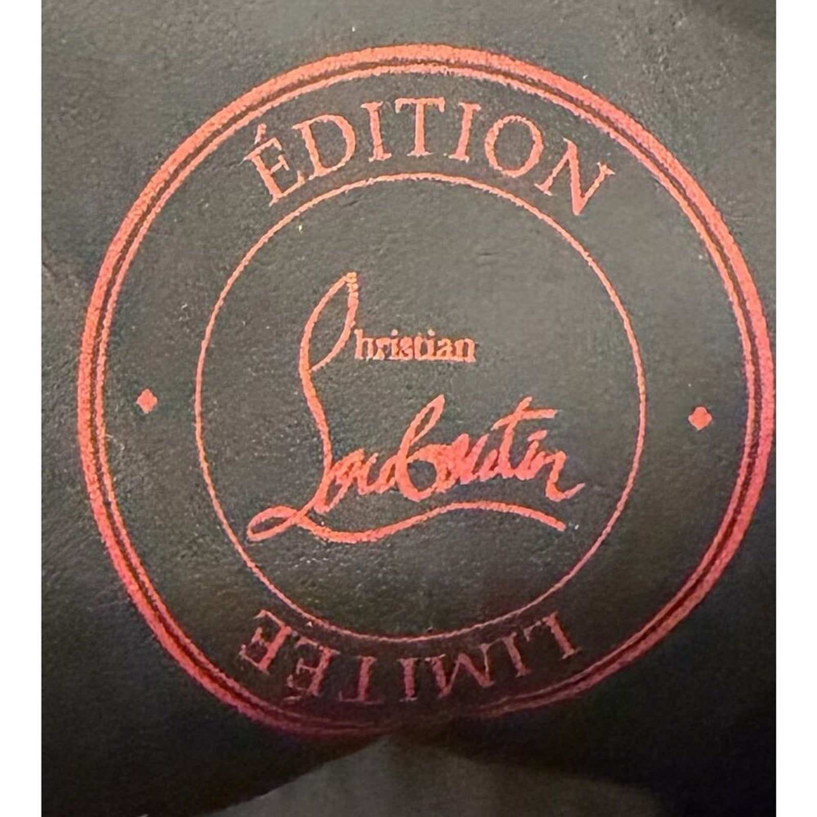Size 8US - Christian Louboutin Crystal New/Retail $3,695!