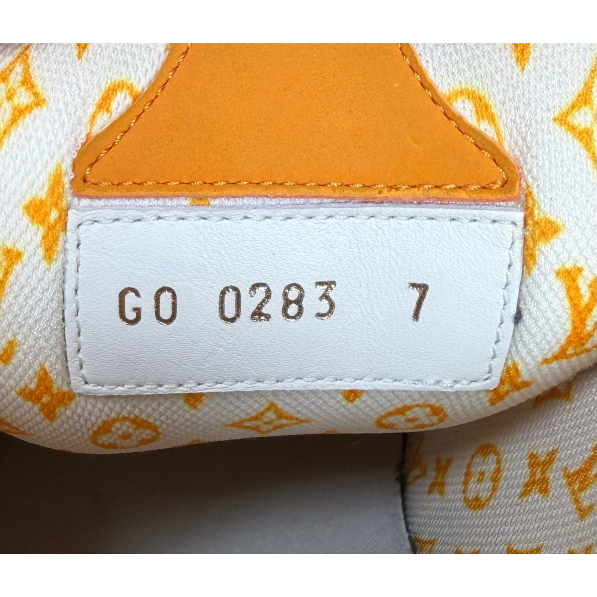 Size 7UK/8US - Louis Vuitton Skate Orange