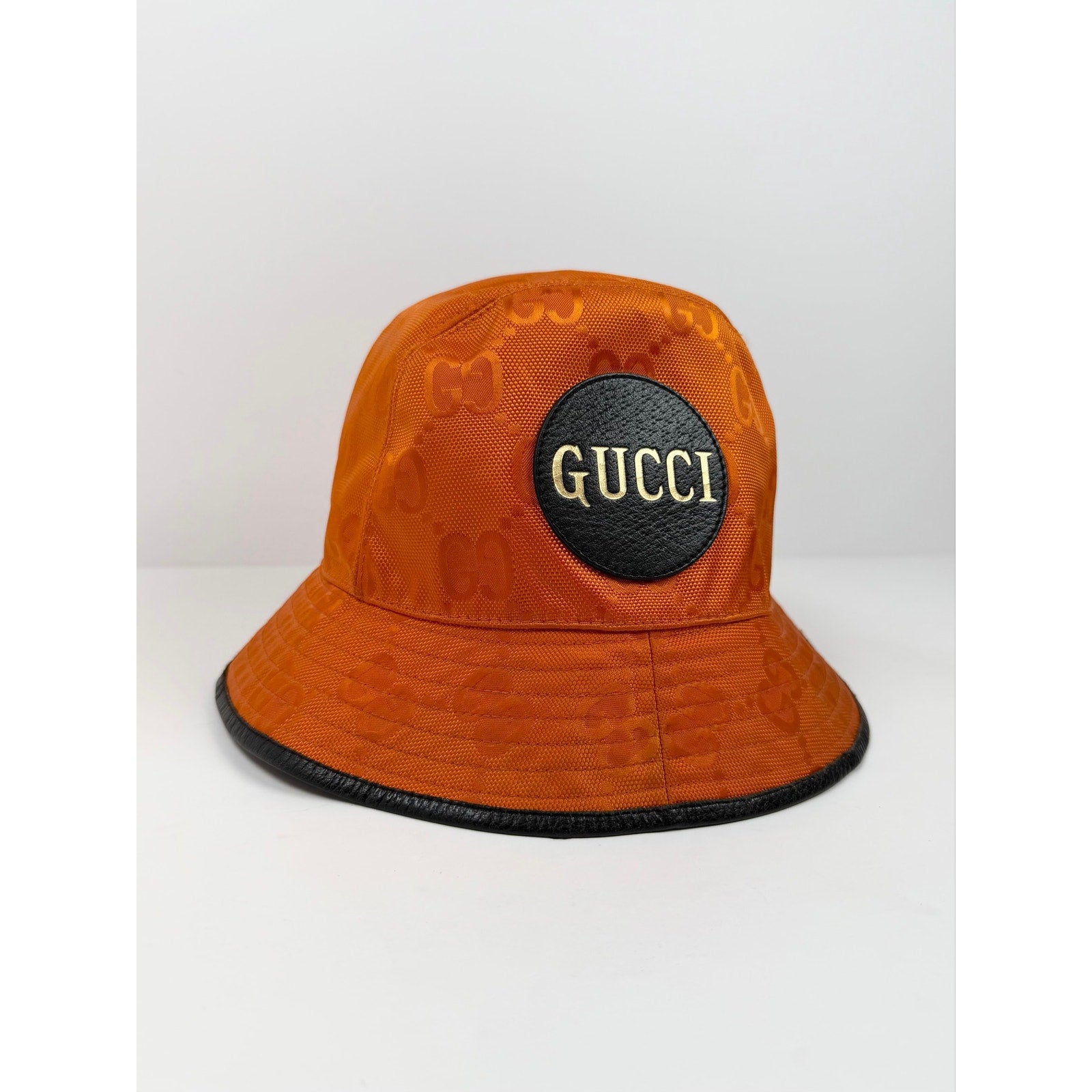 Gucci Off The Grid Orange Bucket Hat