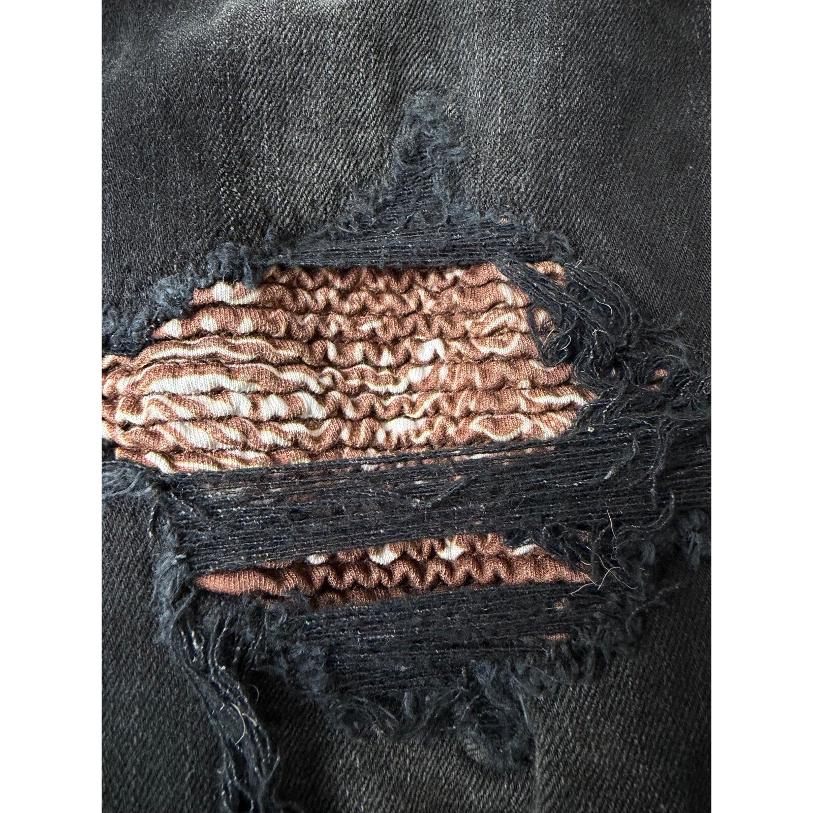 Size 28 - Amiri MX1 Bandana Patch Distressed Jeans