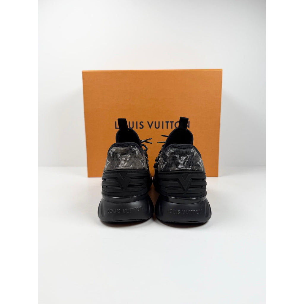Size 7LV/8US - Louis Vuitton Fastlane Monogram Denim NEW