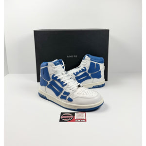Size 44EU/11US - Amiri Skel Top High Top White Blue NEW!