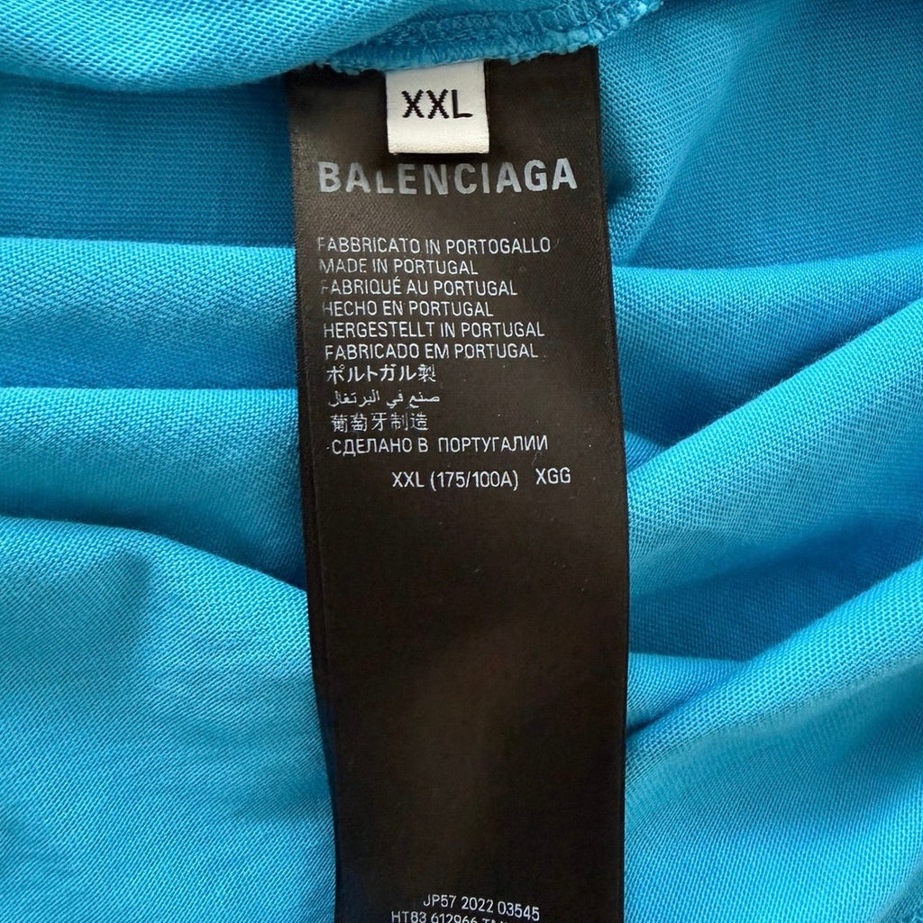 Size 2XL - Balenciaga BB Paris Icon T shirt